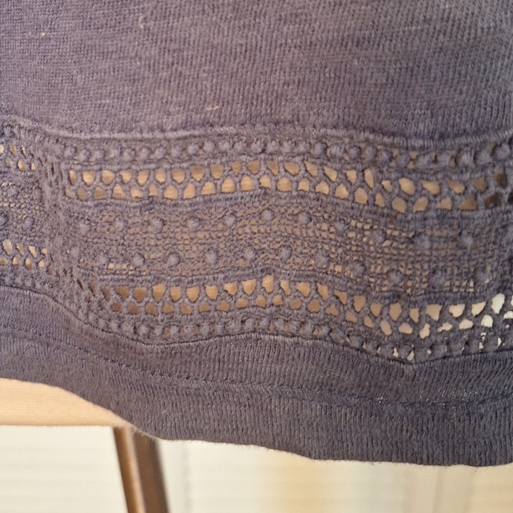 St Tropez Linen Peasant Top Blouse LG *A1 - Picture 4 of 5